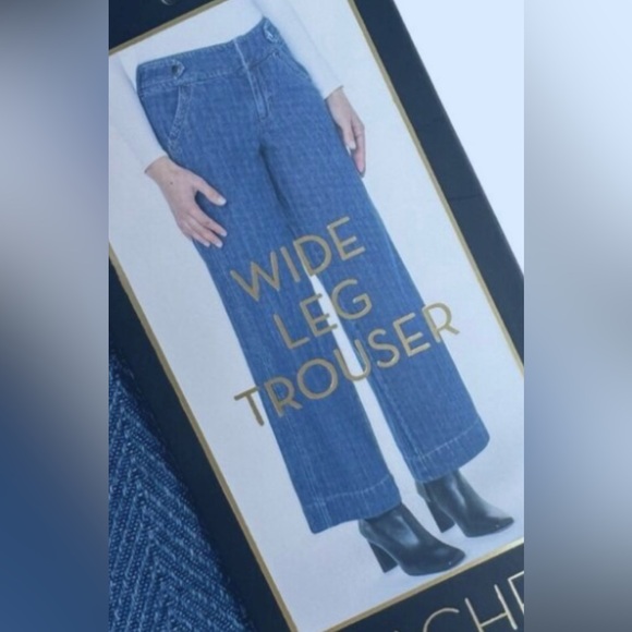 RACHEL Rachel Roy sincere wide leg trouser Jean size XL - Picture 8 of 8